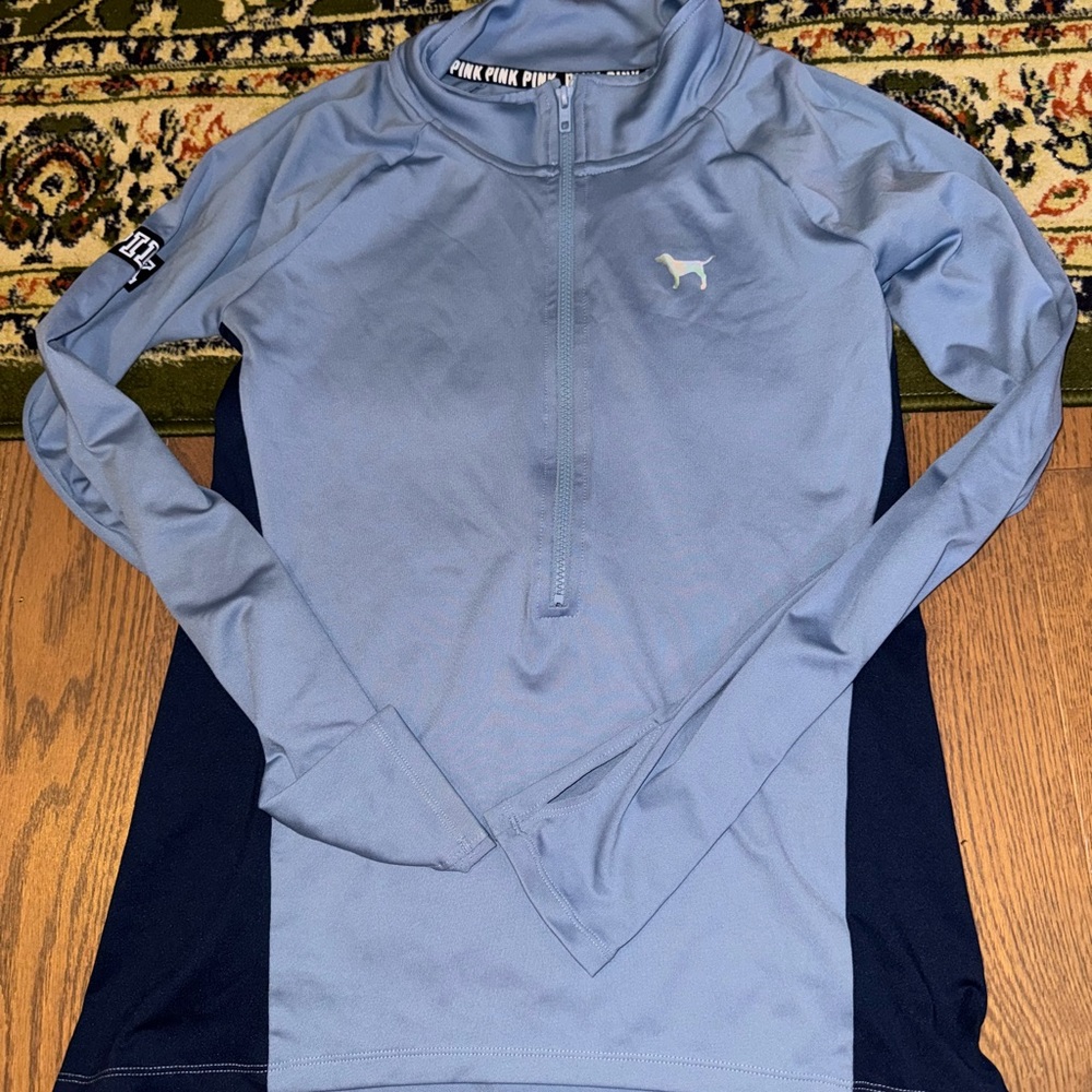 Pink zip up